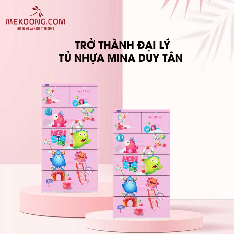 Trở Thành Đại Lý Tủ Nhựa Mina Duy Tân Mekoong