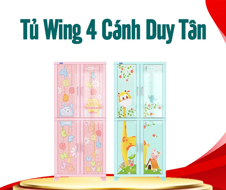 Tủ Wing 4 Cánh Duy Tân 940x788 mekoong