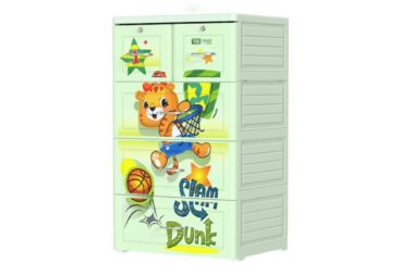 Tủ nhựa Tabi thường 4 tầng 5 hộc Lá Gấu No.H159 Duy Tân Đẹp
