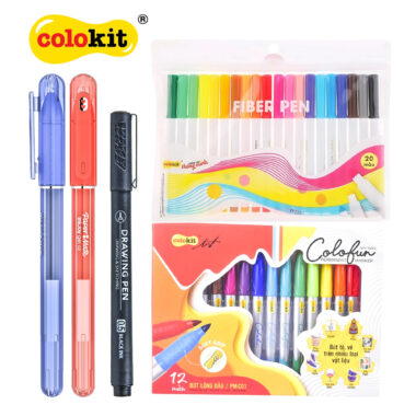 Bộ Combo Fiber Pen Colokit Ghi Chú Sáng Tạo 6