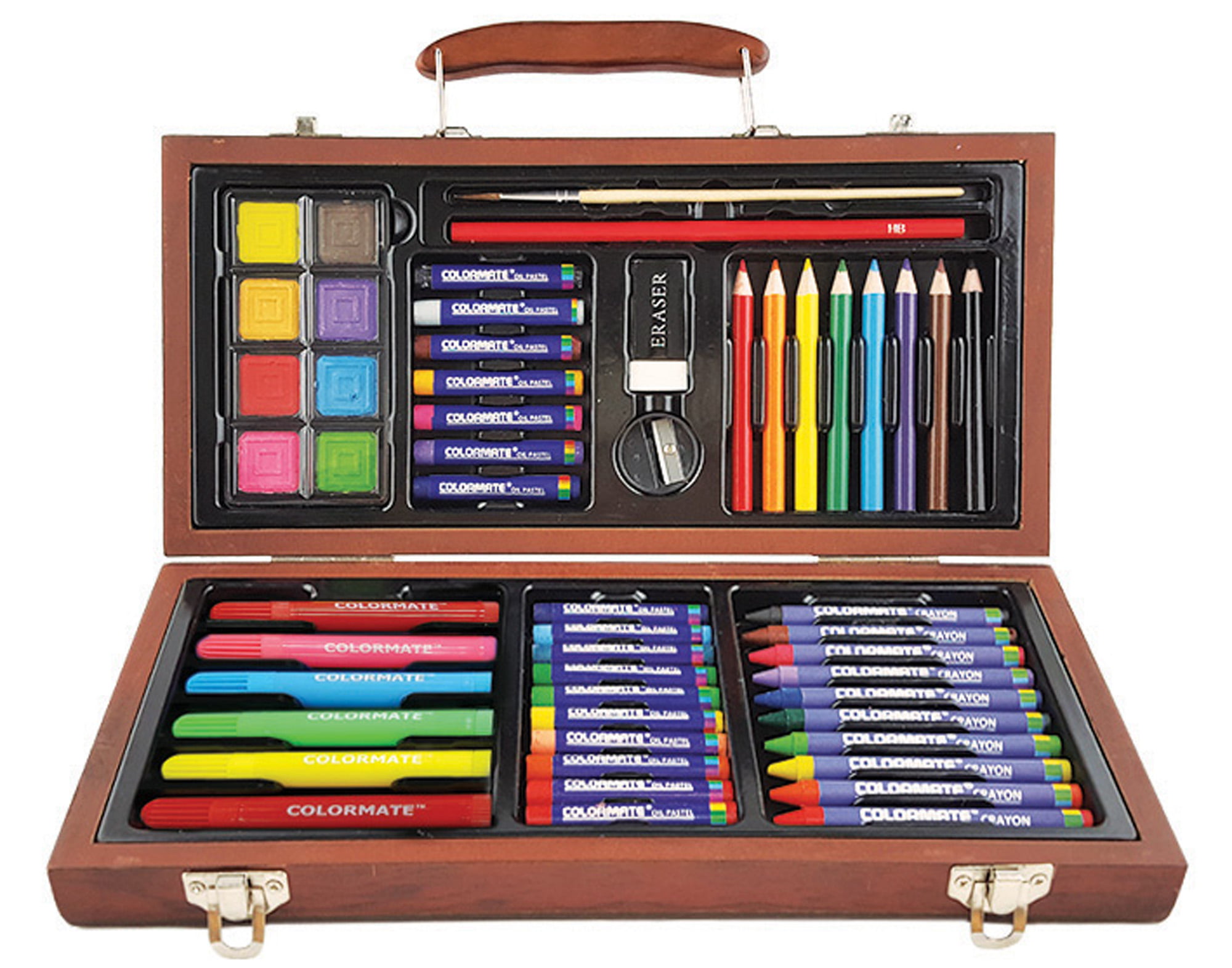 Bút Màu Hộp Gỗ M 55 Ms-55W cao cấp