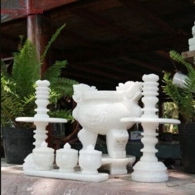 Bộ Thờ Cúng Bằng Đá Tự Nhiên