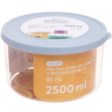 Hộp thực phẩm tròn Hokkaido 2500ml