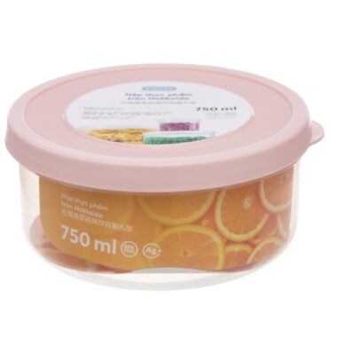 Hộp thực phẩm tròn Hokkaido 750ml