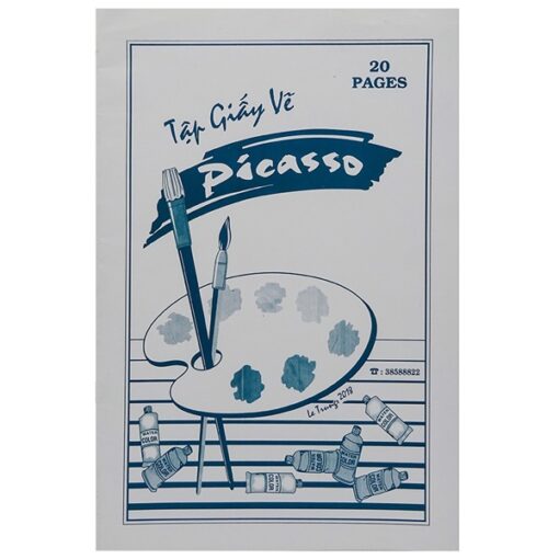 Tập Vẽ Picasso F4 (20 Trang) tốt