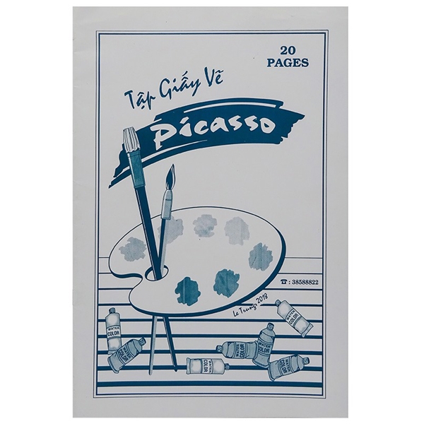 Tập Vẽ Picasso F4 (20 Trang)