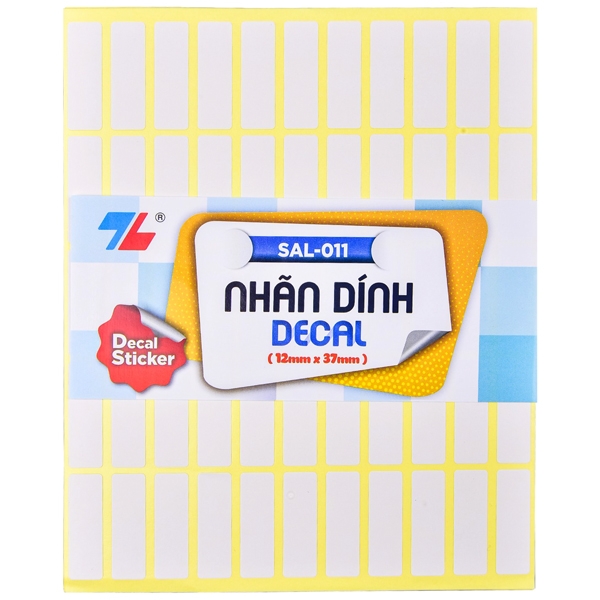 Nhãn Dính Thiên Long Decal SAL-011 (10 Tờ/Xấp)