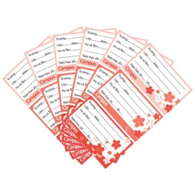 Nhãn Vở Campus NT-SKR18 Sakura