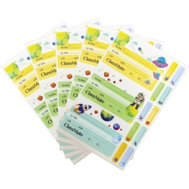 Nhãn Vở Classmate Space CL-NT221 - Mẫu 1 (15 Nhãn Vở)