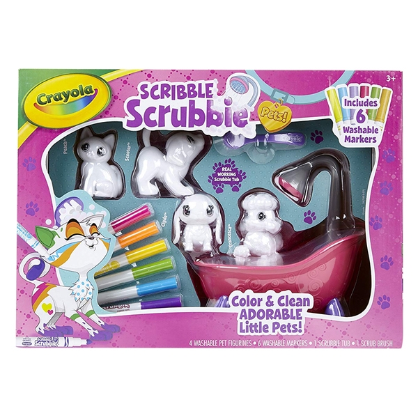 Đồ Chơi Trang Trí Thú Cưng Scribble Scrubbie – Crayola 747249 giá rẻ