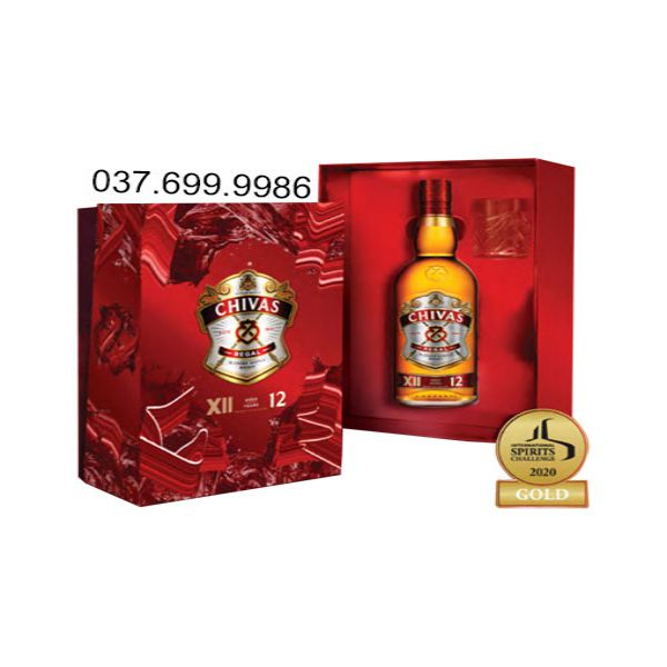 Quà Tết Rượu Vang Chivas 12 Cao Cấp Mekoong