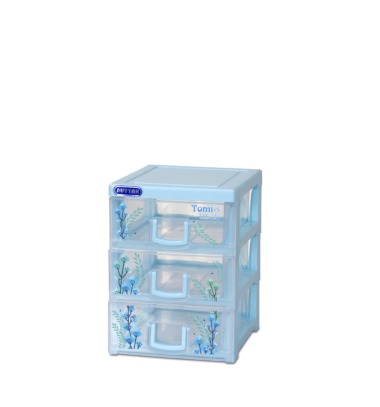 Tủ Tomi S No.1136  3 Ngăn Xanh Duy Tân Mekoong