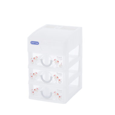 Tủ Tomi No.219 Nhỏ 4 Ngăn Trắng Duy Tân Mekoong