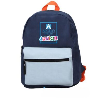 Ba lô in logo Apollo English Quà Tặng In Logo