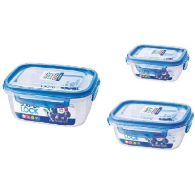 Hộp Bảo Quản Sound Lock Hình Chữ Nhật Lock&Lock - 620Ml LEP531