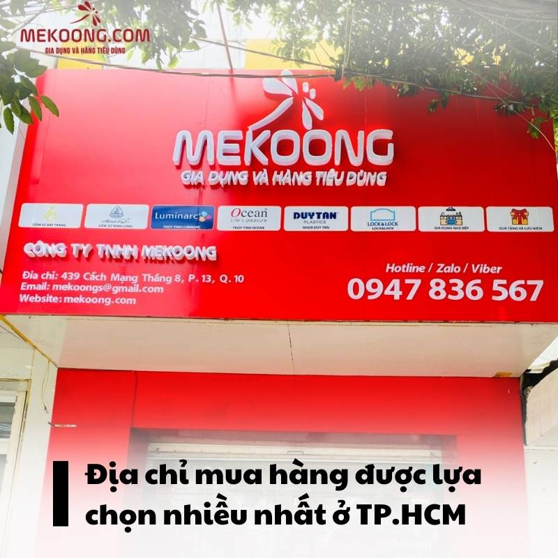 Địa chỉ mua hàng được lựa chọn nhiều nhất ở TP.HCM