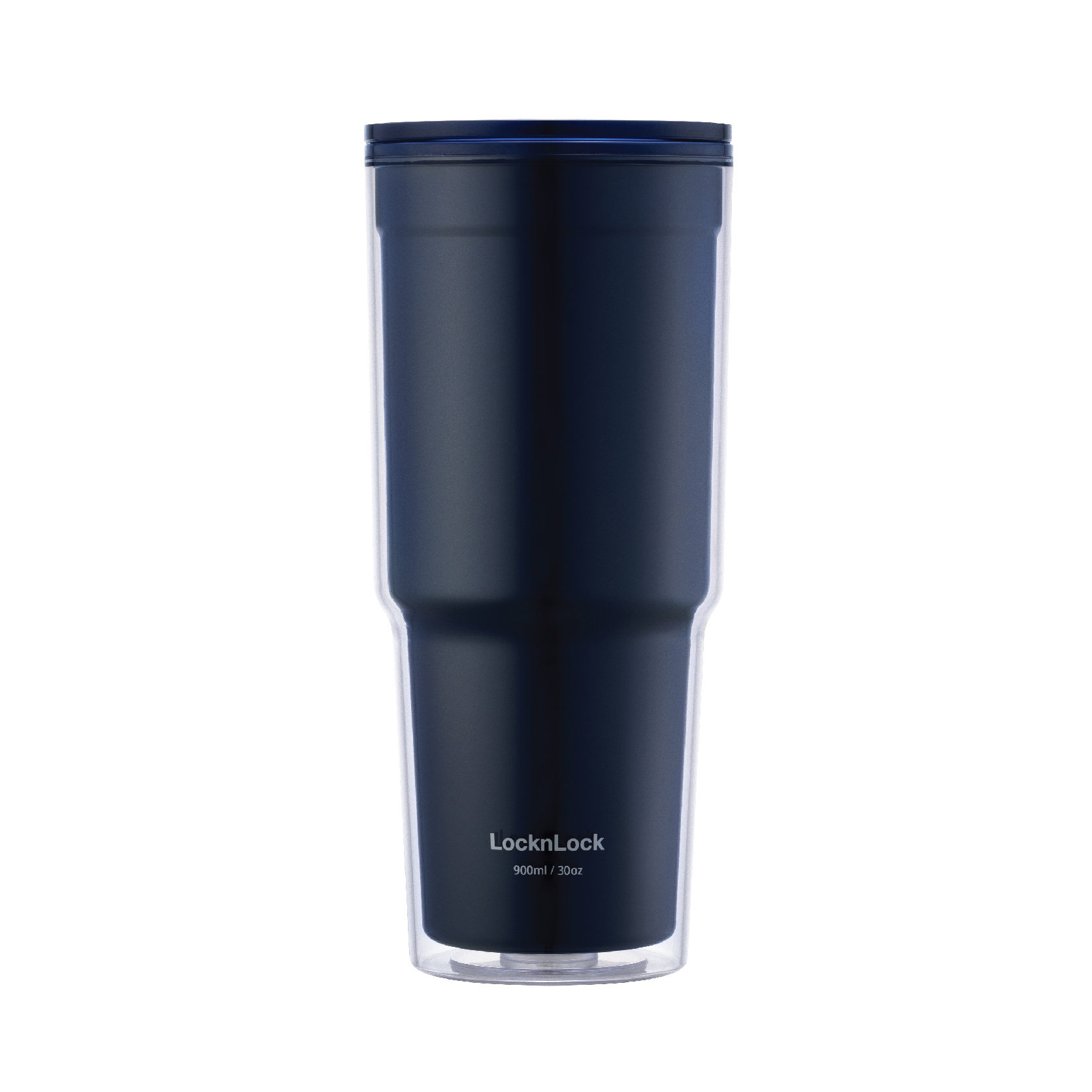 Ly nhựa 2 lớp lock&lock 900ml màu Navy HAP502NVY