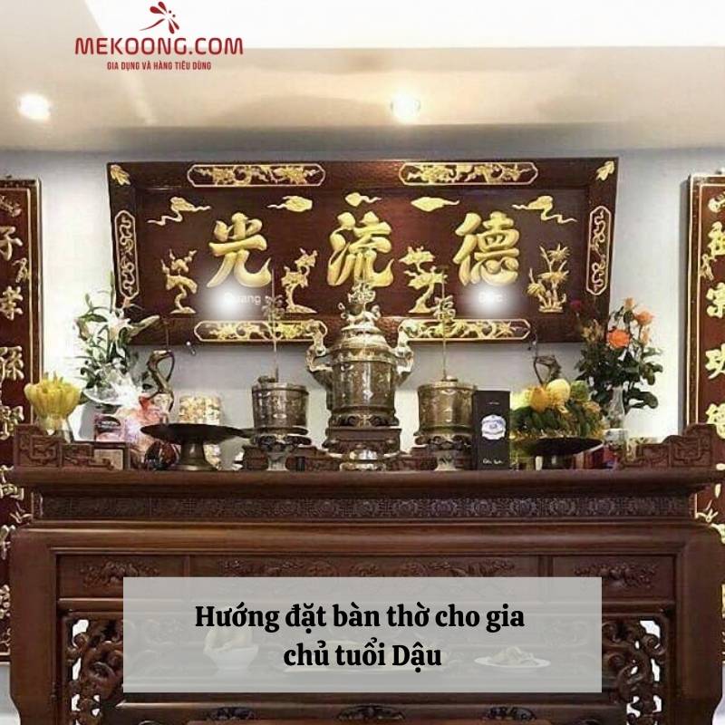 Hướng đặt bàn thờ cho gia chủ tuổi Tuất Hướng đặt bàn thờ cho gia chủ tuổi Tuất
