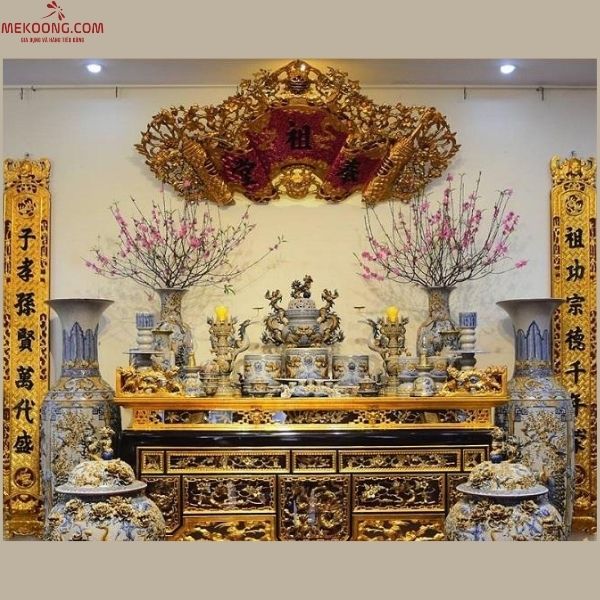 Lưu ý khi trang trí bàn thờ gia tiên Lưu ý khi trang trí bàn thờ gia tiên