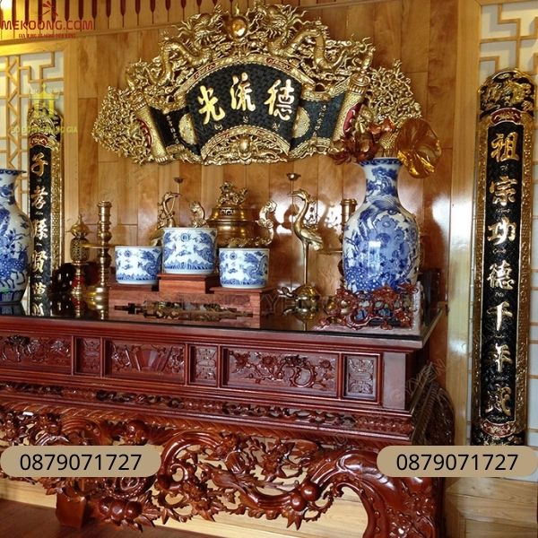 Nguyên tắc bài trí bàn thờ gia tiên đúng văn hóa người việt Nguyên tắc bài trí bàn thờ gia tiên đúng văn hóa người việt