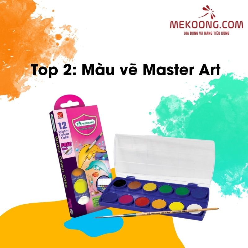 Top 2_ Màu vẽ Master Art