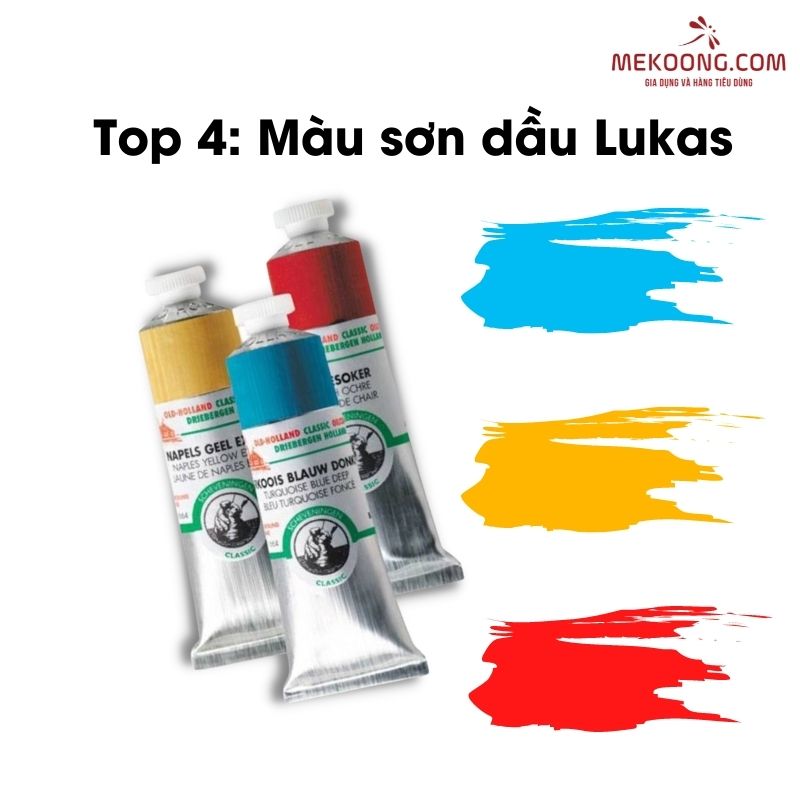 Top 4_ Màu sơn dầu Lukas