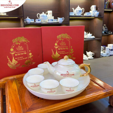 Ấm Chén In Logo Quà Tặng No.4664 Mekoong HG