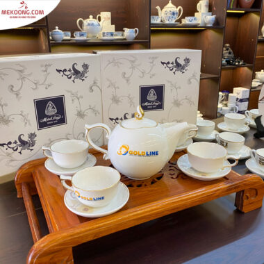 Ấm Chén Quà Tặng In Logo No.4683 Mekoong HG