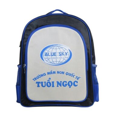 Ba lô in logo Blue Sky Quà Tặng In Logo