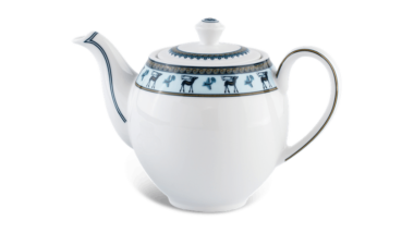 Bình trà 0.8 L - Camellia - Lộc Lạc Quà Tặng Gốm Sứ