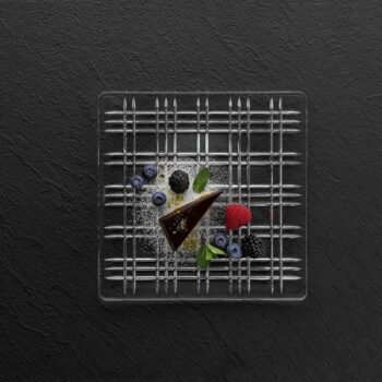 Bộ 2 đĩa Nachtmann 101045 Platte Quadratisch 21cm [Hàng Đức]