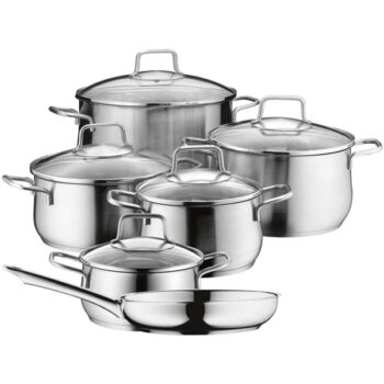 Bộ nồi Đức 6 món WMF Brilliant [Hàng Đức]