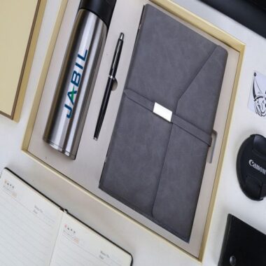 Bộ Quà Tặng Hộp Quà Tặng Doanh Nhân Jabil Xám