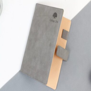 Bộ Quà Tặng Hộp Sổ Bìa Còng Cathay Life