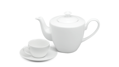Bộ trà 0.45 L - Daisy - Trắng Quà Tặng Gốm Sứ
