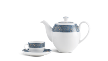 Bộ trà 0.8L - Camellia - Diệp Lục Quà Tặng Gốm Sứ