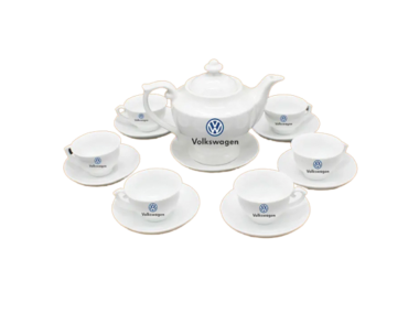 Quà Bảo Hiểm Bộ Ấm Chén In Logo Vingroup