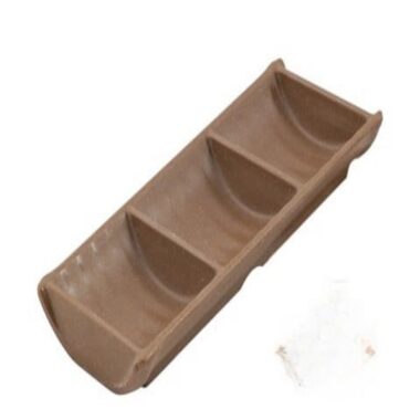 Chén Chấm 3 Ngăn DV036 Clay Dark Brown