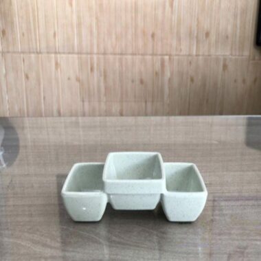 Chén chấm 3 ngăn CTD6419-2.5 GreenStone