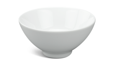 Chén cơm 11.5 cm - Daisy - Trắng Quà Tặng Gốm Sứ