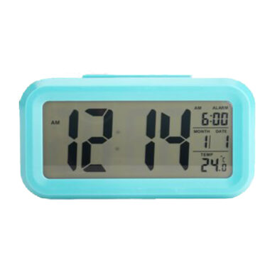 Đồng Hồ Điện Tử Để Bàn Xanh Dương Quà Công Nghệ