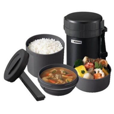 Hộp Đựng Cơm Giữ Nhiệt Zojirushi 3 ngăn Nhật Bản