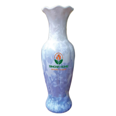 Lọ Hoa Men In Logo Dáng Lộc Bình Quà Tri Ân