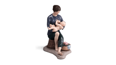 Mẫu Tử Nam - Màu Quà Tặng Gốm Sứ