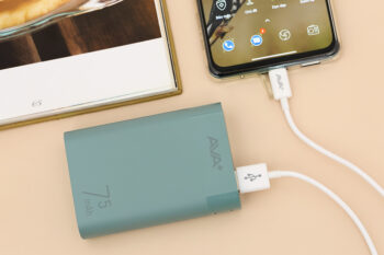 Pin sạc dự phòng 7500 mAh AVA+ LJ JP199 Xanh Ngọc Quà Công Nghệ