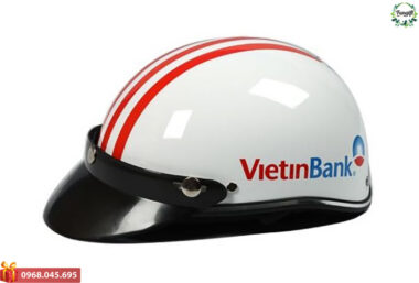 Quà Bảo Hiểm Nón Bảo Hiểm In Logo Vietinbank
