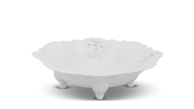 Tô trái cây - Tiệp - Trắng Quà Tặng Gốm Sứ