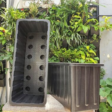 5 Khay Nhựa Cỡ Lớn Thông Minh Trồng Rau