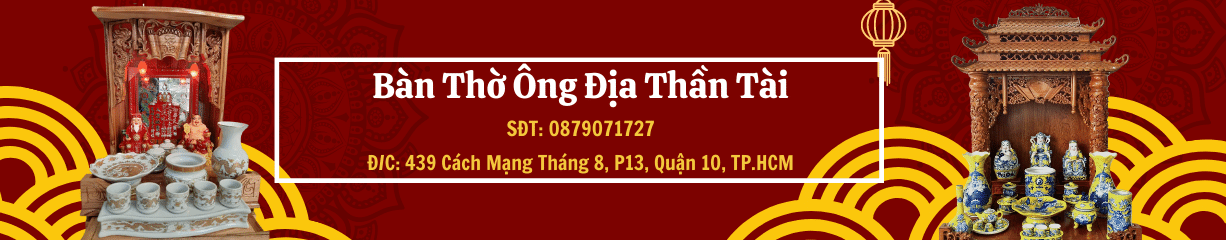 Bàn Thờ Ông Địa Thần Tài