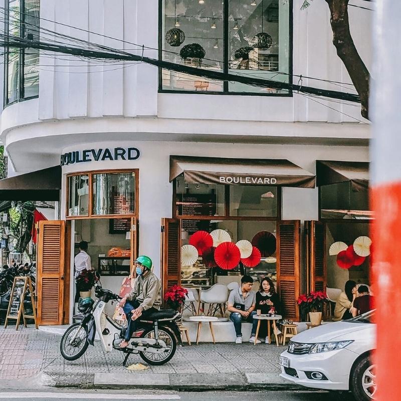 Boulevard Gelato & Coffee – quán cafe check-in đẹp ở Đà Nẵng